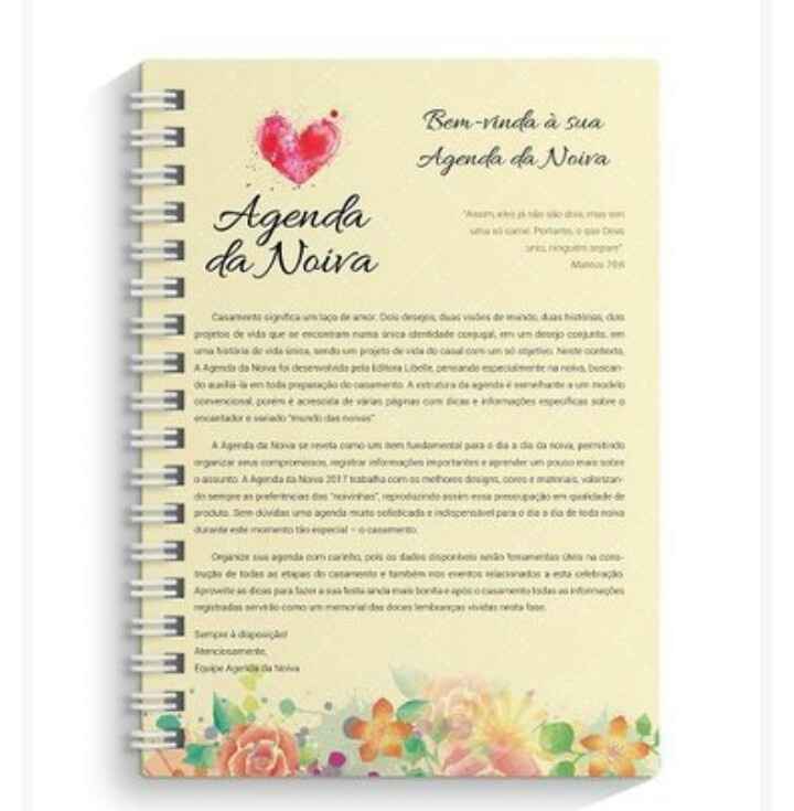 Agenda da noiva ❤ #comprei - 2