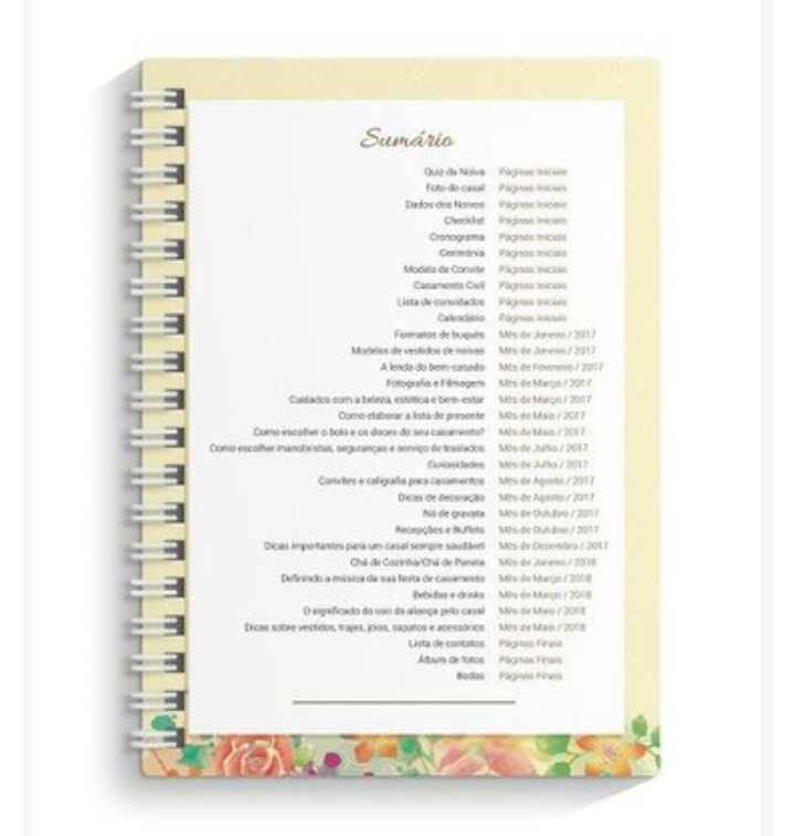 Agenda da noiva ❤ #comprei - 3