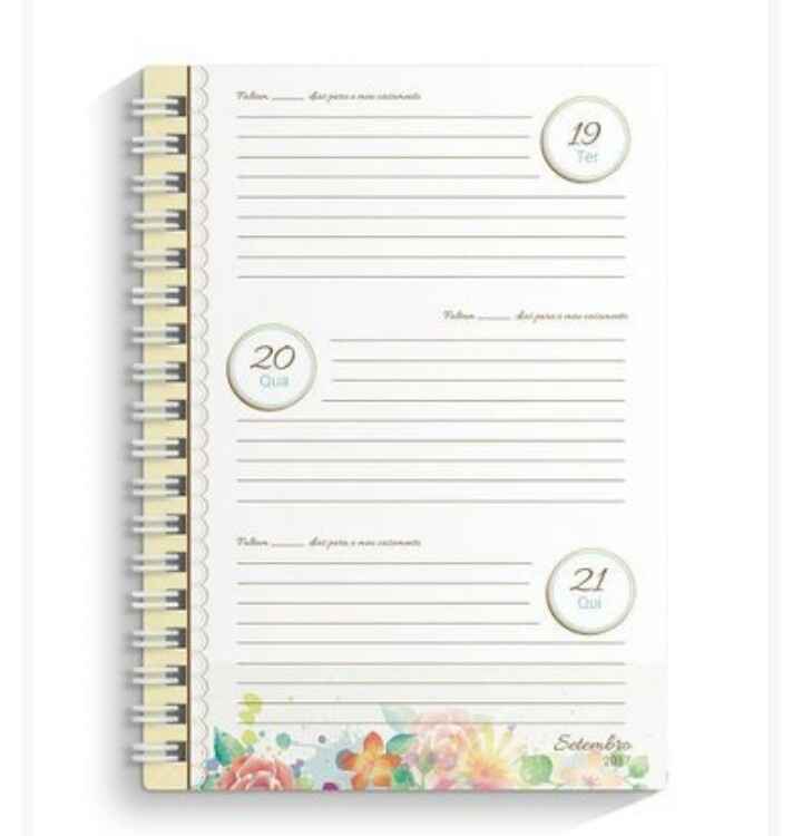 Agenda da noiva ❤ #comprei - 5