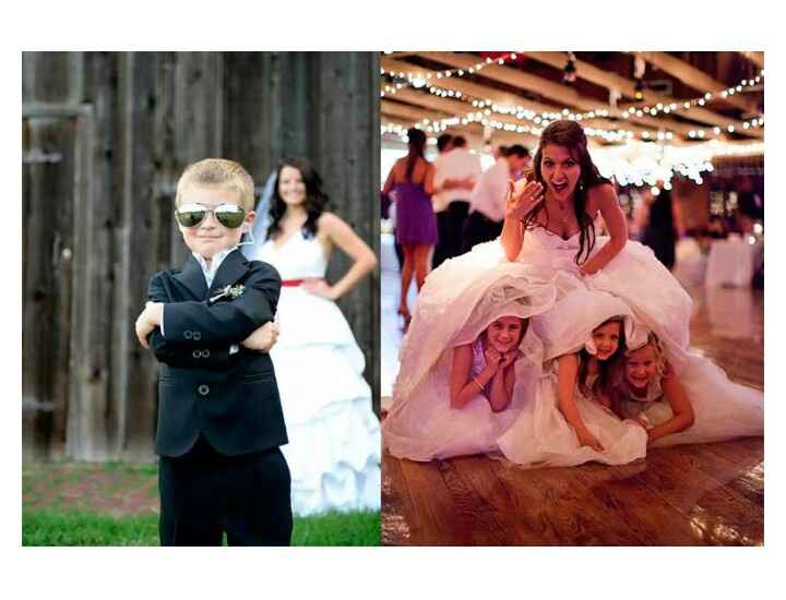Inspiração, fotos com as daminhas e pajens 👧👦💖 - 4