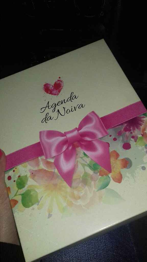 Agenda da noiva ❤ #chegou - 2