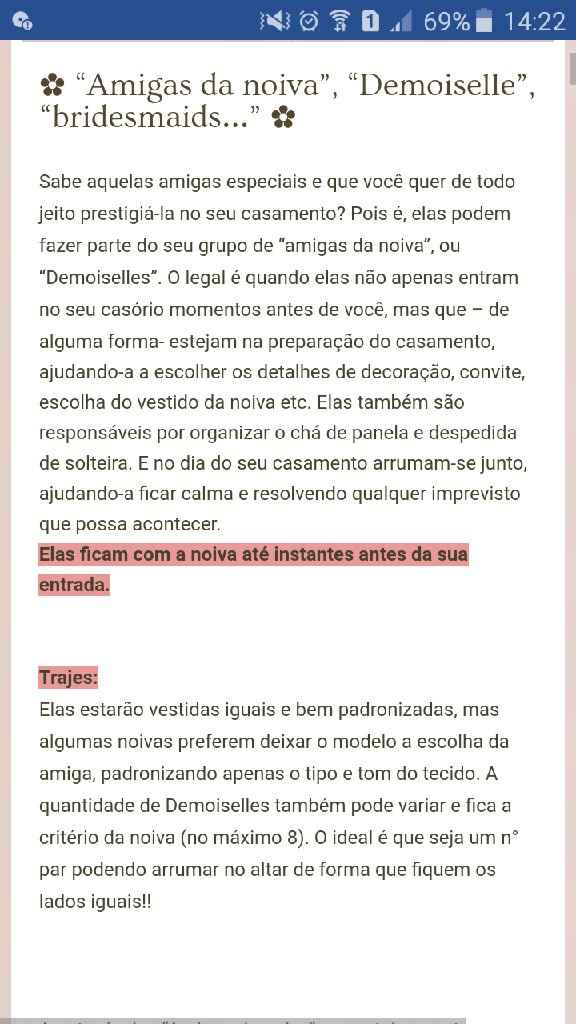 Damas ou madrinhas? - 1