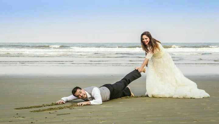 Pré wedding na praia! ❤ #pirando!! - 9