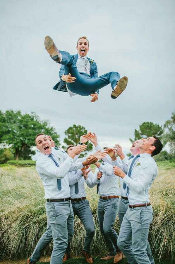 Inspiração fotos do noivo com os padrinhos 👬👬👬 - 2