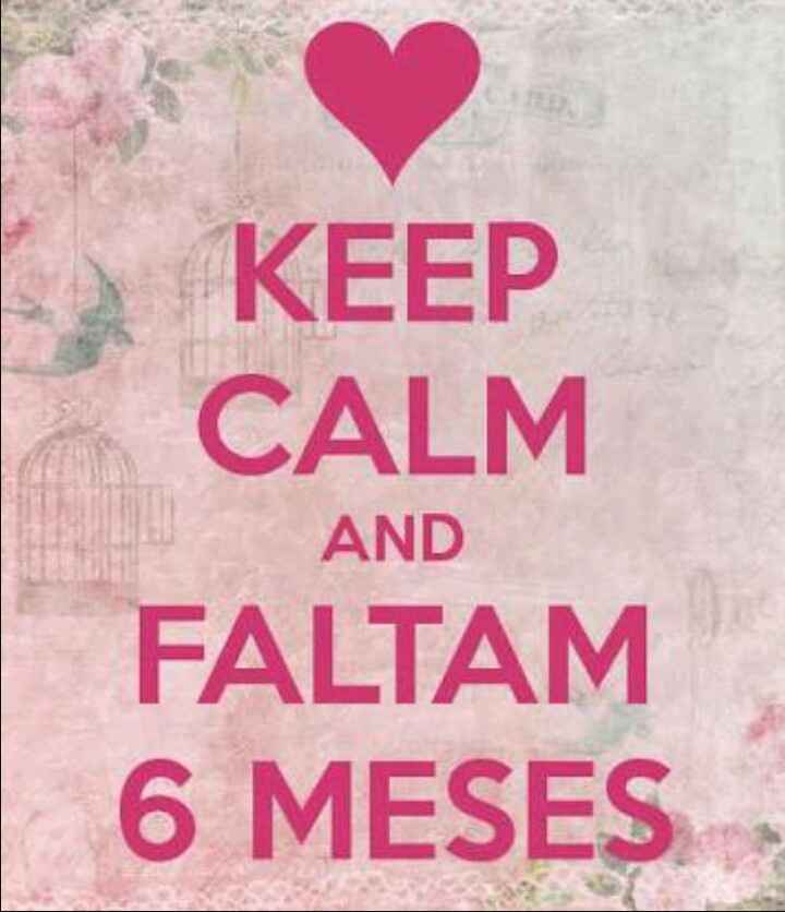 Faltam 6 meses 👰💍💕 - 1