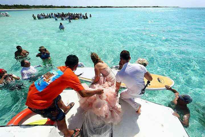 Casamento debaixo d'agua 🌊 #vemver - 2