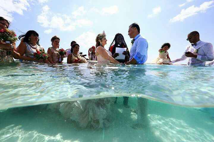 Casamento debaixo d'agua 🌊 #vemver - 19