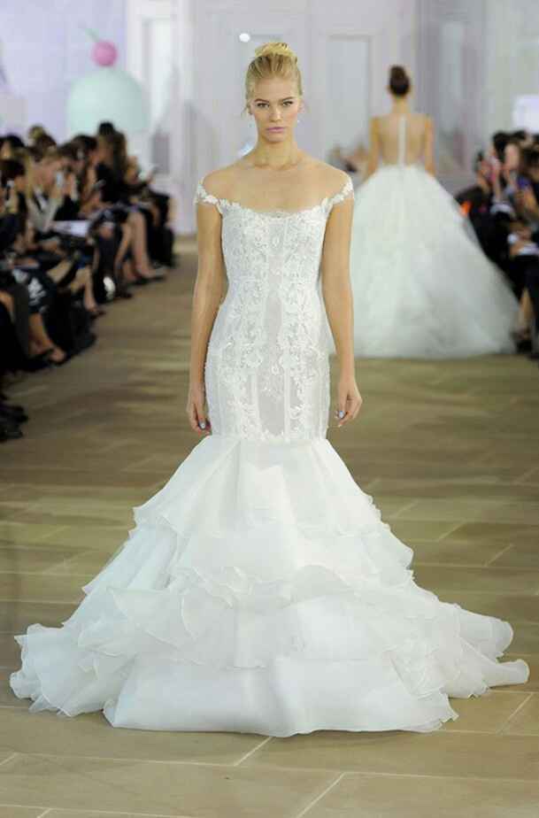 Vestidos ombro a ombro! tendência 2017 ❤ - 4