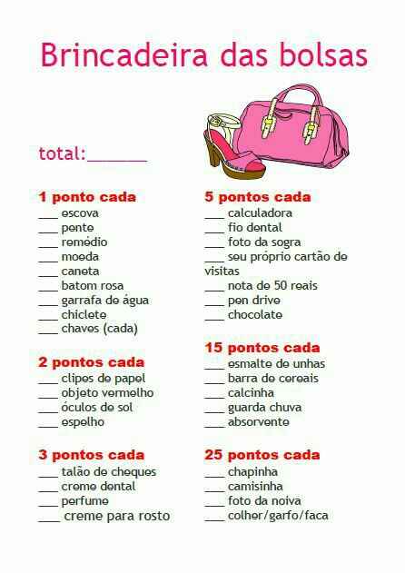 Brincadeiras para fazer no chá 💕 - 4