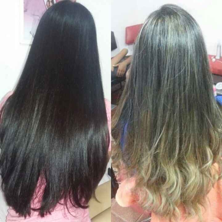 Antes e depois de pinta-lo
