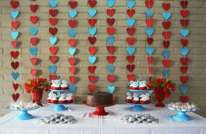 Inspiração: decoração para o chá 💖 - 12