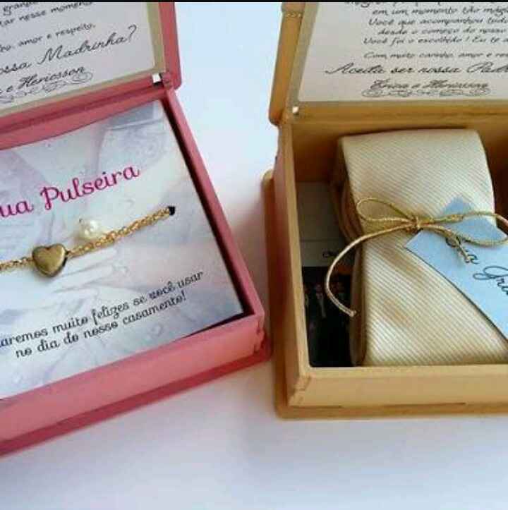 Escolhi o presente dos padrinhos 💋 - 1