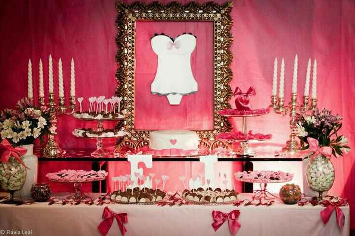 Inspiração: decoração , chá de lingerie 👙💄 - 6