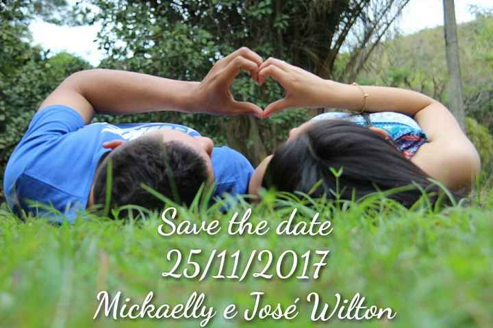 Save the date! 👰💕 qual escolher? - 3