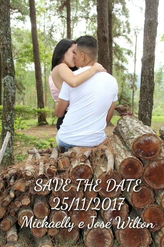 Save the date! 👰💕 qual escolher? - 4