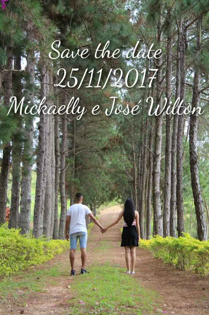 Save the date! 👰💕 qual escolher? - 6