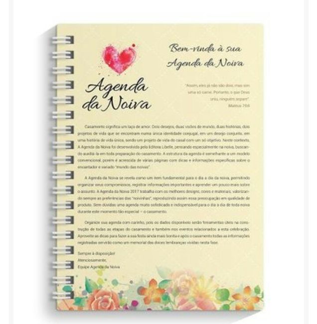 Agenda da noiva ❤ #comprei - 2