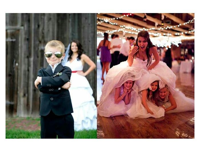 Inspiração, fotos com as daminhas e pajens 👧👦💖 - 4