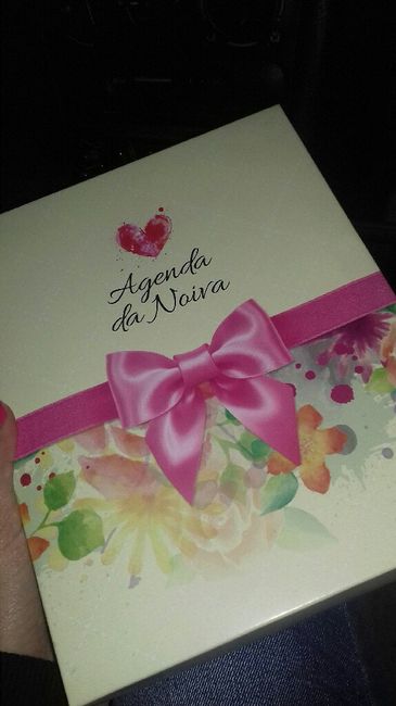 Agenda da noiva ❤ #chegou - 2