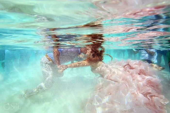 Casamento debaixo d'agua 🌊 #vemver - 17