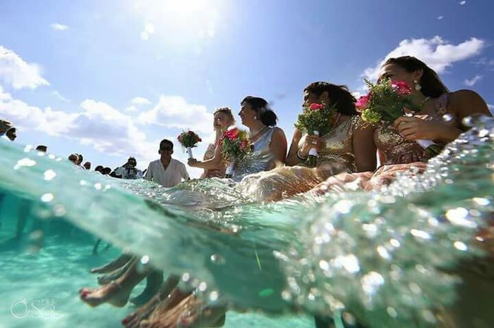 Casamento debaixo d'agua 🌊 #vemver - 18
