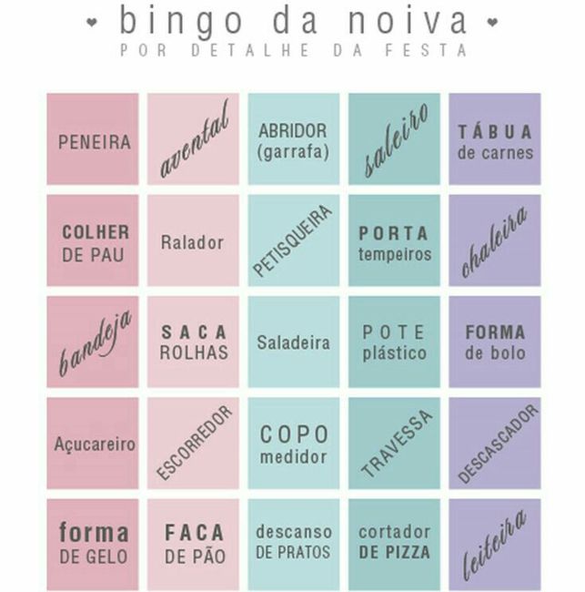 Brincadeiras para fazer no chá 💕 - 3