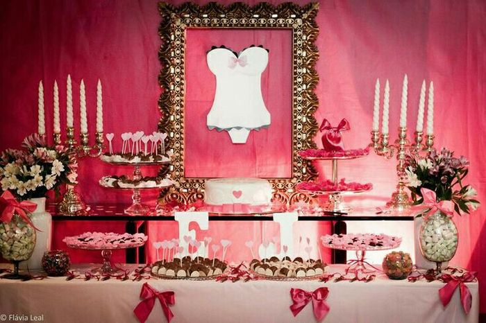 Inspiração: decoração , chá de lingerie 👙💄 - 6