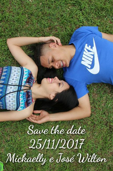 Save the date! 👰💕 qual escolher? - 2