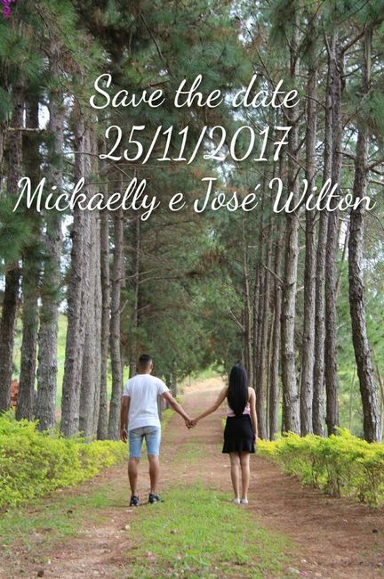 Save the date! 👰💕 qual escolher? - 6