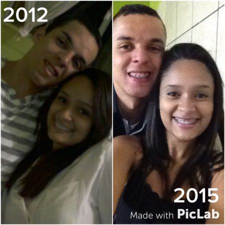 Meu noivo e eu: foto de antes e depois :) - 1
