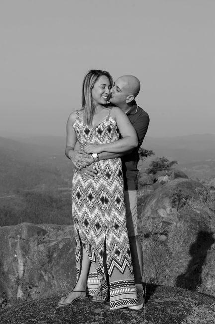 o nosso lindo Pré wedding no pico D'olho da água 2