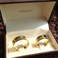 Aliança com brilhante - 1