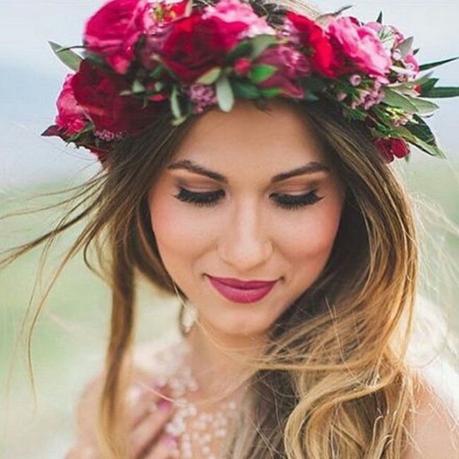 Coroa de flores