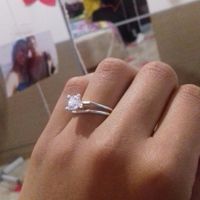 Sempre fui apaixonada por anéis d noivado no estilo tradicional, o solitário. E não é que consegui o