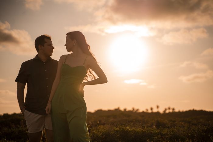 Pre wedding: a previsão era de chuva e ganhamos um por do sol lindo 1