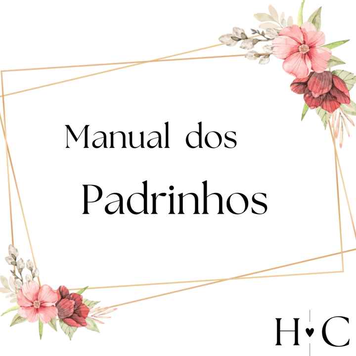 Manual Padrinhos Rosa Canela - 1