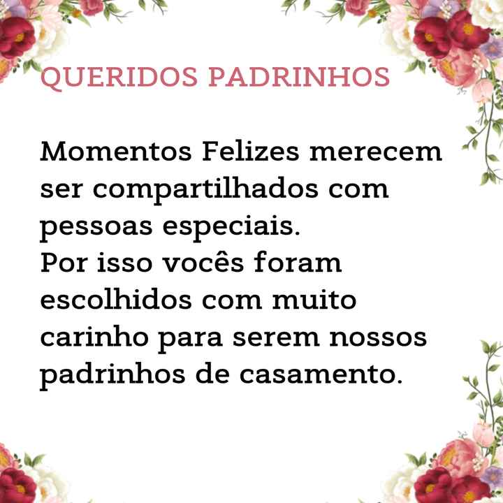 Manual Padrinhos Rosa Canela - 2