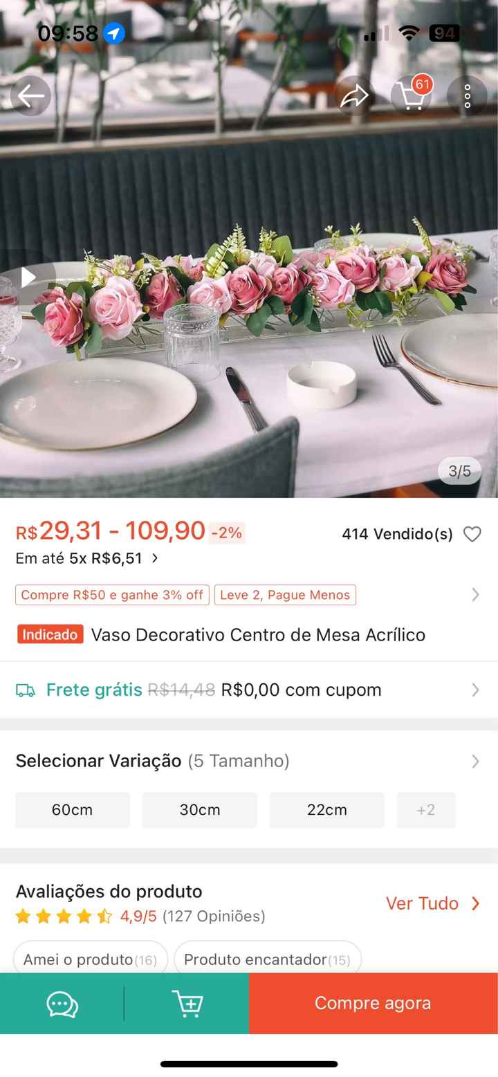 Centro de mesa - 1