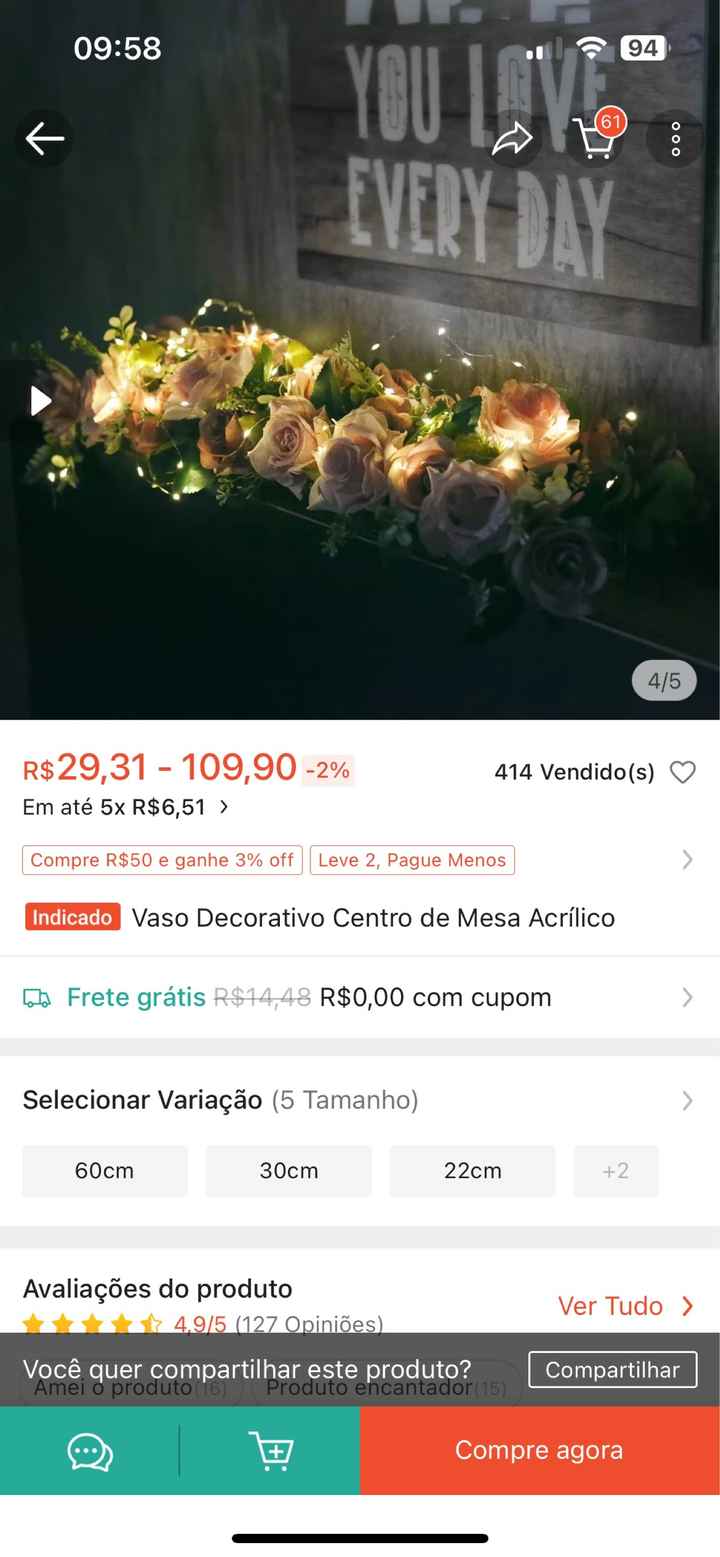 Centro de mesa - 2