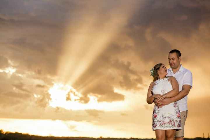 Compartilhe o seu pré-wedding - pôr do sol - 1