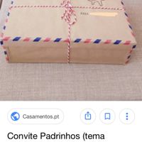 Convite dos padrinhos. - 1