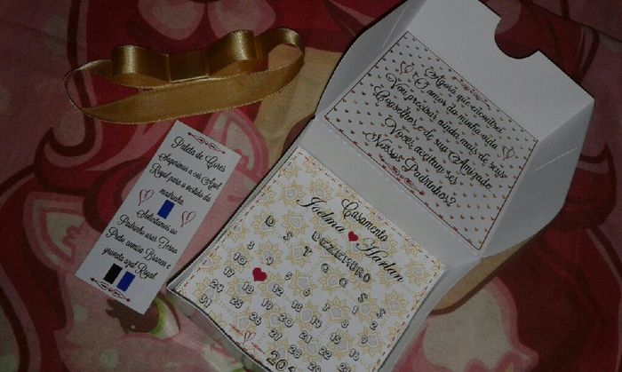 Convite dos padrinhos - 2