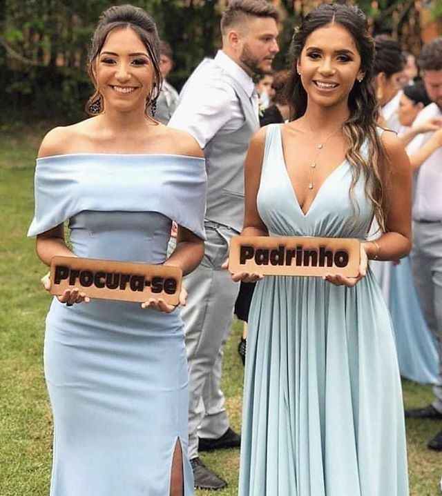 Madrinha entrando com madrinha - 1