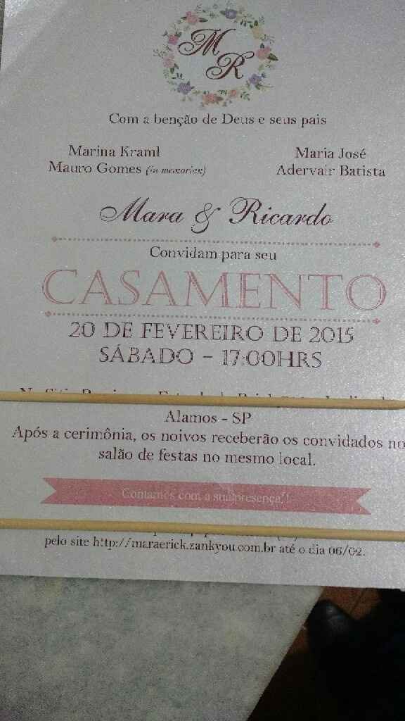 Duvida convites - 1