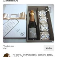 Convite de padrinhos - 1