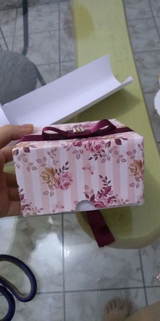 Caixa de padrinhos diy parte1 - 3