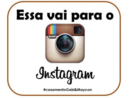 Plaquinhas casamento