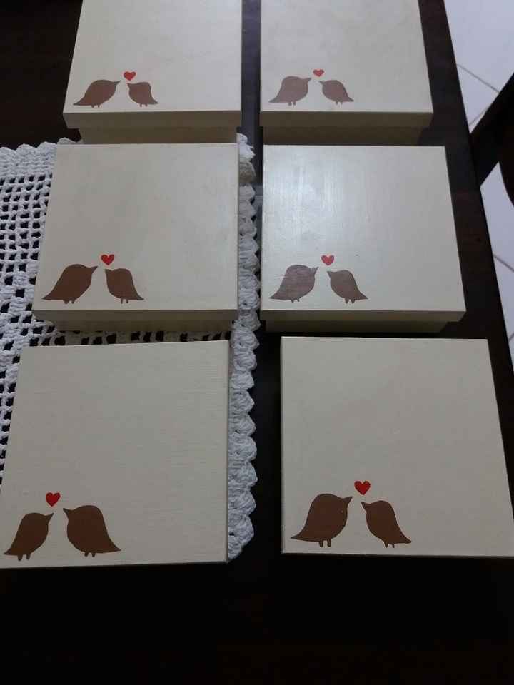 Caixas dos Padrinhos