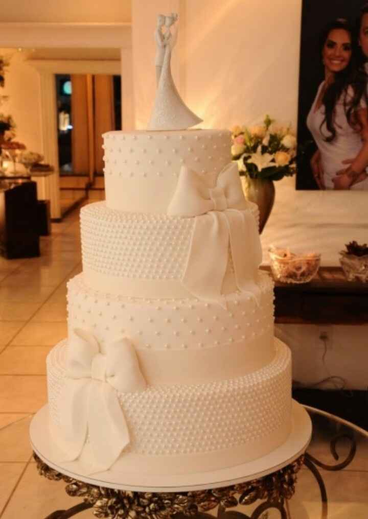 O bolo de casamento - 1