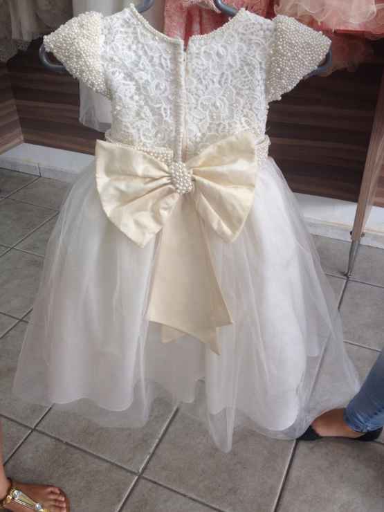 Vestido das minhas damas - costas